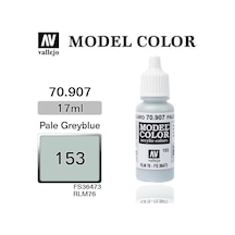 Vallejo 70907 18 Ml. 153 Pale Greyblue-matt, Model Color Serisi Model Boyası-31688