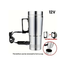 Fochsia Eafc 12v 24v Araç Isıtmalı Gizli Kupa Termos Paslanmaz Çelik Taşınabilir Kahve Makinesi