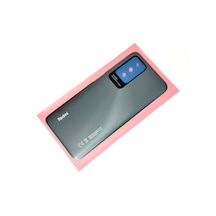 Tkgz Xiaomi Redmi 10 Arka Pil Kapağı Füme