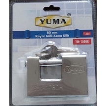 Yuma Ym 1080r Kayar Milli Asma Kilit 80 Mm