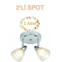 Colours Aphaea Krom Spot E14 İkili 2li Lamba