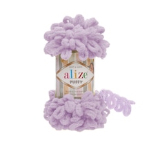 Alize 5 Adet Puffy El Örgü Ipliği 5'li Paket - 100 Gr. 9 Mt. Parmak Örgü Ipi - Şevval Tuhafiye 27