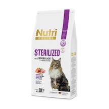 Nutri Feline Somon Etli Kısılaştırılmış Yetişkin Kedi Maması 10 KG