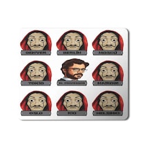Serie La Casa De Papel Cidades Baskılı Mousepad Mouse Pad
