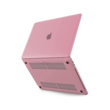 Newface Macbook Pro 13 2021 Macbook Buzlu Kapak - Pembe
