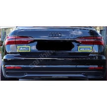 Audi A6 Ve 45 Tdı Krom Bagaj Yazısı Seti 2'li Paket