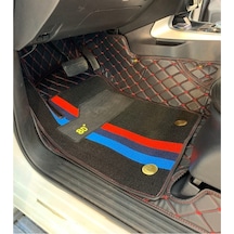 Nissan Navara 2017-2023 Arası Araca Özel 8d Çift Katmanlı Havuzlu Paspas Takımı