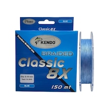 Kendo Classic 8x 150mt 0.18mm 10.5kg Örgü İp Misina Blue