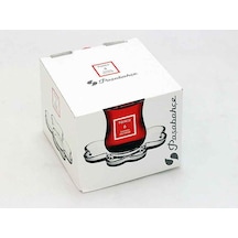 Paşabahçe 6 Lı Yonca Cam Çay Tabağı 54521