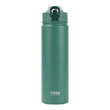 Tyeso Active Color Vakumlu Termos Yıkanabilir Silikon Pipetli 750ml Mavi