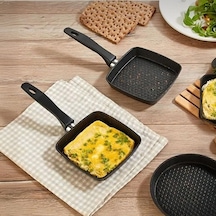 Casterra Kare Döküm Tava 26x26x4 5 Çok Renkli