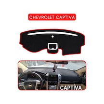 Chevrolet Captivatorpido Koruma Halısı Kırmızı Kenar