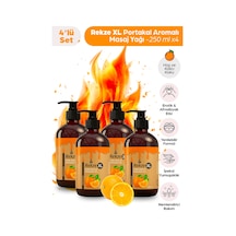 4 Lü Portakal Aromalı Masaj Yağı 250 Ml X 4 Yenilebilir Büyük Boy Vücut Bakım Yağı - 499629374