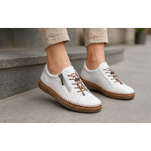 N Napa Shoe Np.8207.beyaz.deri Ayakkabı