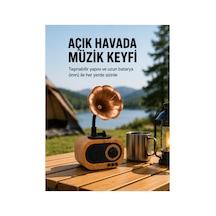 Taşınabilir Mini Retro Radyo Bluetooth Hoparlör Usb Sd Aux Destekli Yeni Nesil Çok Renkli