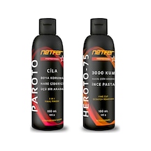 Netfer 2'li İnce Pasta Cila Set - 2x100 Ml