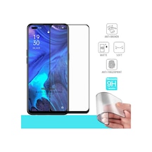 Microsonic Oppo Reno 4 Seramik Matte Flexible Ekran Koruyucu Siyah