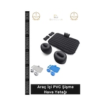 Havayatağı Araç İçi Konforlu Ergonomik Dayanıklı Karavan Suv Araba Arka Pvc Şişme Hava Yatağı Çok Renkli