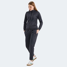 Slazenger RID IN Kadın Eşofman Takımı Koyu Gri
