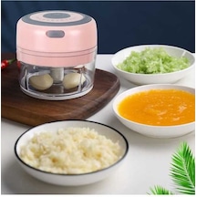 Dancemonkey Cbtx Mini Sarımsak Soyma Makinesi, Paslanmaz Çelik, Usb Şarj Edilebilir, Kırma Cihazı, Pembe Pembe