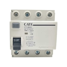 Ct9643 Cata Ct-9643 4x40 Amper 300 Ma Yangın Koruma Rölesi