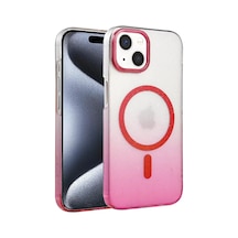 Newface Apple İphone 14 Glossy Magsafe Kapak - Pembe