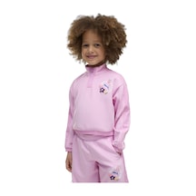 637626-47 Puma X Dora The Explorer T7 Çocuk Sweatshirt Pembe 637626-47