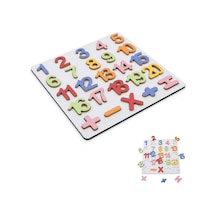 Hmh-123 Hamaha. Ahşap Eğitici Kabartmalı Sayılar