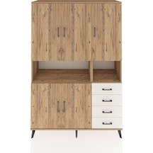 Hyperion Dolap 7 Raflı 4 Çekmeceli 5 Kapaklı 132x44x195 Çam-ç... Çam Hyperion Dolap 7 Raflı 4 Çekmeceli 5 Kapaklı 132x44x195 Çam-ç... Çam