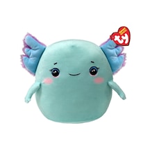 Ty Squishy Beannies Yastık Axolotl Charlie 20 Cm Açık Mavi