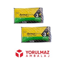 3 No 33 X 45 Naksan Çizgili Takviyeli Poşet 100 Lü Avantajlı Paket