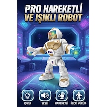 Brave Robot Hareketli Sesli Ve Işıklı Eğlenceli Bir Büyüme Arkadaşı