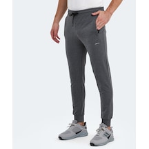 Slazenger OLUFTEN I Erkek Cepli Koyu Gri Eşofman Altı