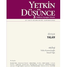 Yetkin Düşünce Dergi 33.sayı Ocak-şubat-mart 2026