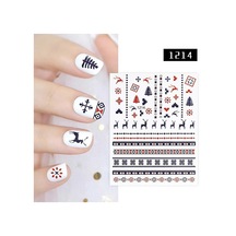 Adanil Geyik Ve Noel Desenleri Sticker J0-1214