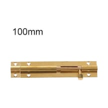 Pirinç Kapı Slayt Yakalama Kilit Cıvata Mandalı Ev Kapısı Dolap Pencere Güvenlik Aracı 100mm