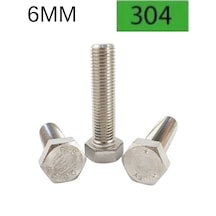 Paslanmaz Civata Dın 933 A2 304 M6 25 M6 x 10