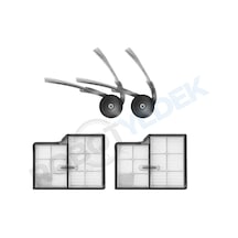 Roborock Saros 10 Uyumlu Hepa Filtre Ve Yan Fırça-4 Parça