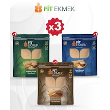 Fit Kepekli, Yulaflive Keten Tohumlu Lavaş Ekmeği 300gr