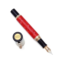 Genève Lüks Ve Ergonomik Dolma Kalem & Tükenmez Kalem 100. Yıl Limited Edition Alman M Uç, Altın Kaplama,mavi Mürekkep Evrensel Kartuş Ve Dönüştürücü, Premium Hediye Kutulu Dolma Kalem Diğer