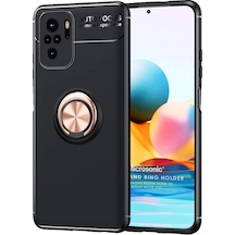Microsonic Xiaomi Poco M5s Kılıf Kickstand Ring Holder