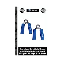 Premium Güç Geliştirme Bireysel Günlük Sgh-blue Süngerli El Yayı Mavi Renk Belirtilmemiş