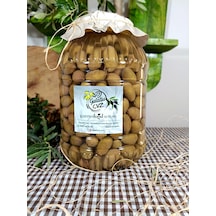Aydın Yöresi Kalamata Cinsi İri Boy Sofralık Tatlandırılmış Kırma Yeşil Zeytin 3 Kg
