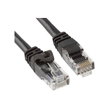 Cat6 500Mhz Utp Ethernet – Internet - Lan Ağ Kablosu–1Metre Siyah