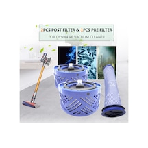 Geeroyoo  V6 Süpürge İçin 2 Adet Arka Filtre D910 + 1 Adet Ön Filtre D901 - Hava Temizliği Ve Performans Artırımı