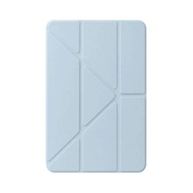 iPad 2025 10.9 10.nesil A16 Mera Kalemlikli Tablet Kılıfı - Açık Mavi Diğer