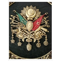 70Cm X 100Cm Osmanlı Arması Poster Tablo