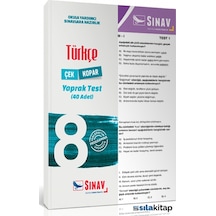 8. Sınıf Türkçe Yaprak Test