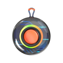 Vkemall Şeffaf Su Geçirmez Taşınabilir Bluetooth Hoparlör, Güçlü Bass, 1200mah Pil, Bluetooth 5.3, Askı Tasarımı, B1 Modeli