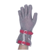 Çelik Eldiven Uzun 8 Cm Kırmızı, M Beden, El-uzr